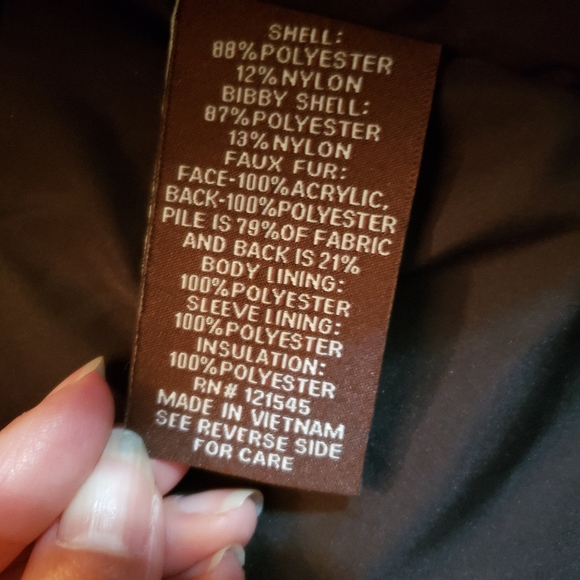 Michael Kors Black Faux Fur Collar Jacket Size M - Picture 7 of 7